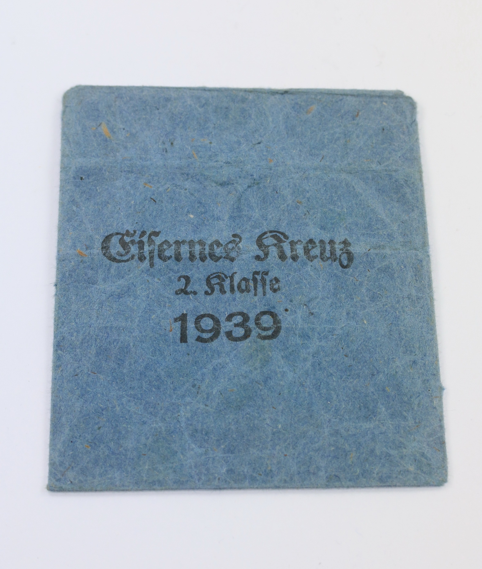 verleihungst_te_eisernes_kreuz_2 Verleihungstüte Eisernes Kreuz 2. Klasse 1939, Ernst L. Müller Pforzheim – Bild 1