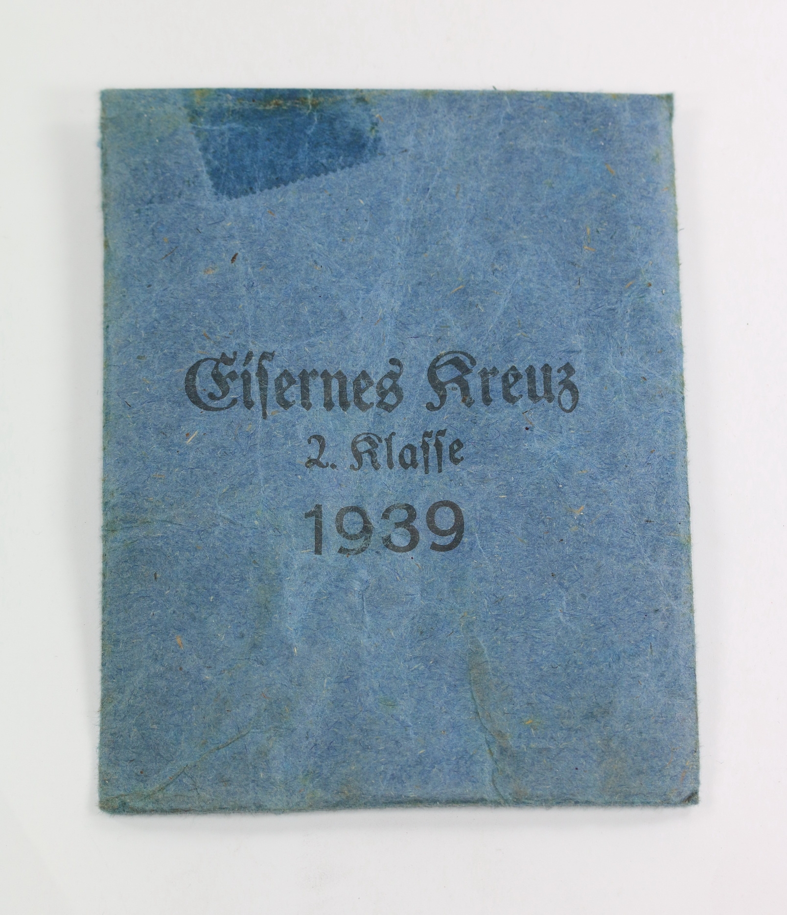 verleihungst_te_eisernes_kreuz_2 Verleihungstüte Eisernes Kreuz 2. Klasse 1939, Gottlieb Roll & Söhne – Bild 1
