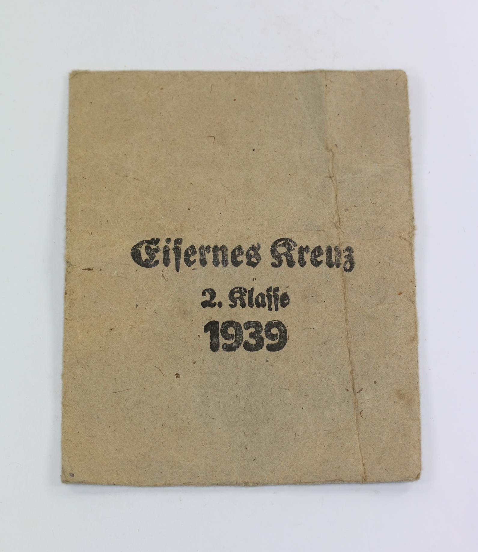 Verleihungstüte Eisernes Kreuz 2. Klasse 1939, Walter & Henlein Gablonz – Bild 1