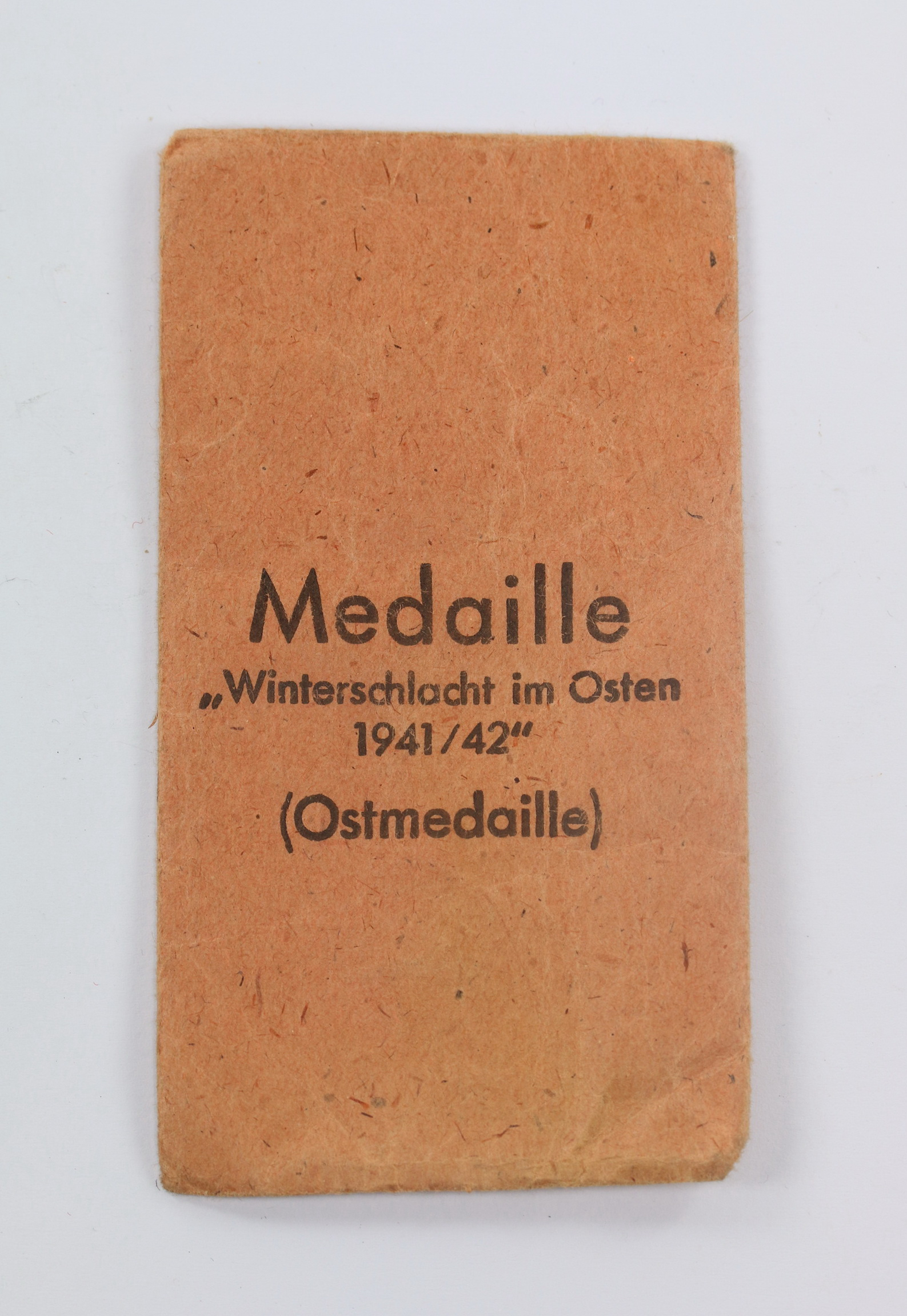 Verleihungstüte Ostmedaille, E. Fred. Wiedmann Frankfurt a. M. S10 – Bild 1