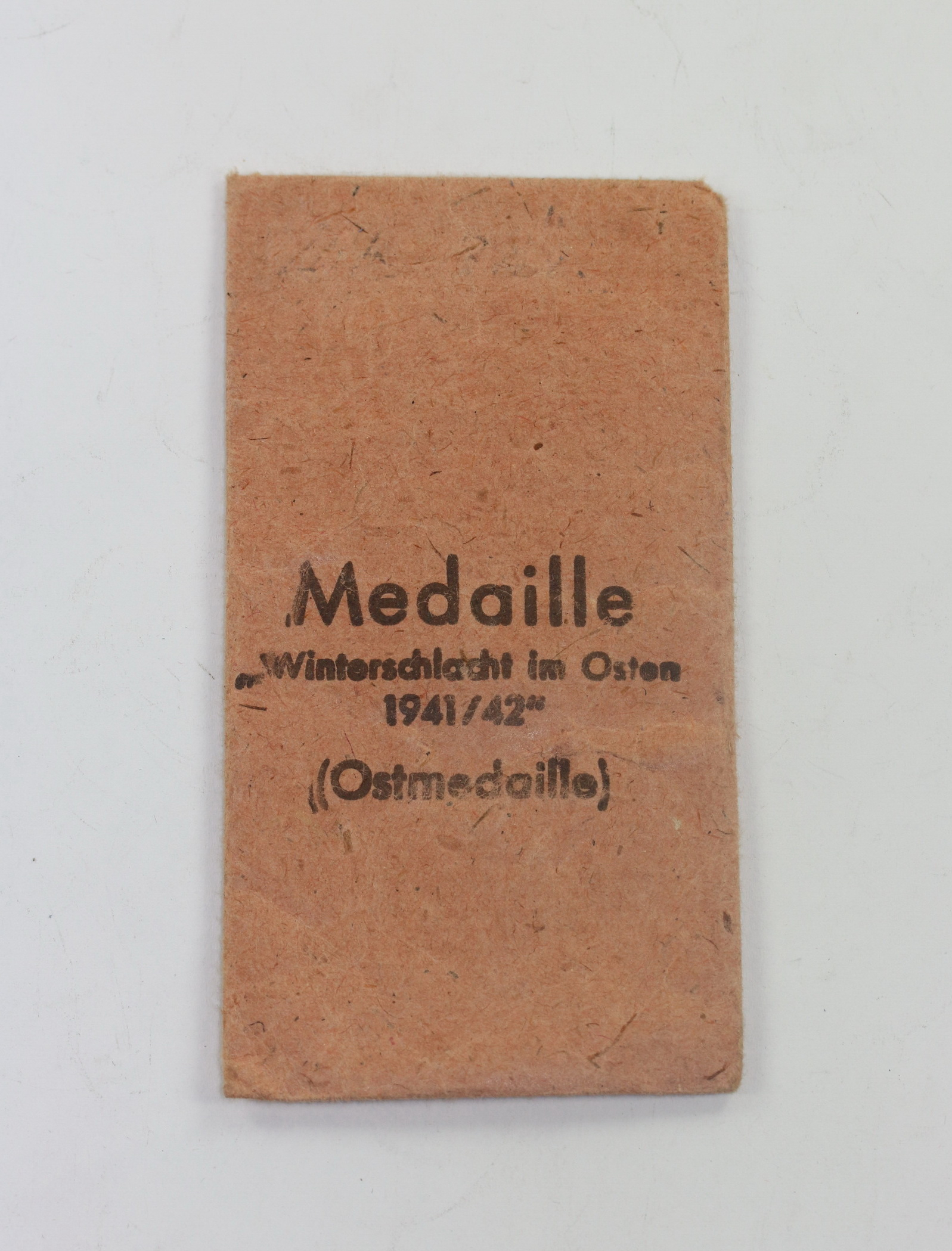 Verleihungstüte Ostmedaille, E. Fred. Wiedmann Frankfurt a. Main – Bild 1