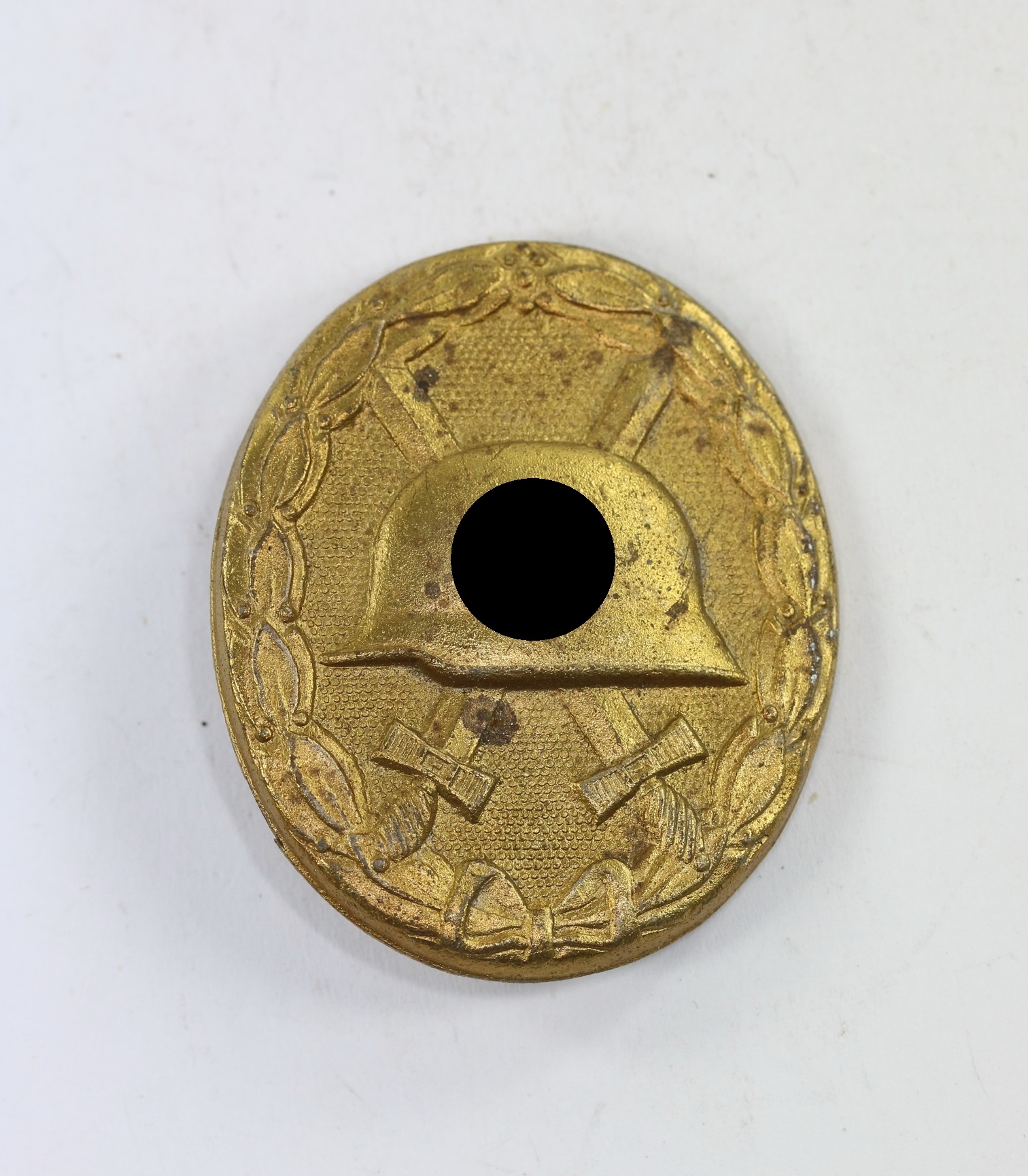 verwundetenabzeichen_in_gold_hohl_gepr_gt_deschler_1__1 Verwundetenabzeichen in Gold, hohl geprägt (!), Deschler – Bild 1