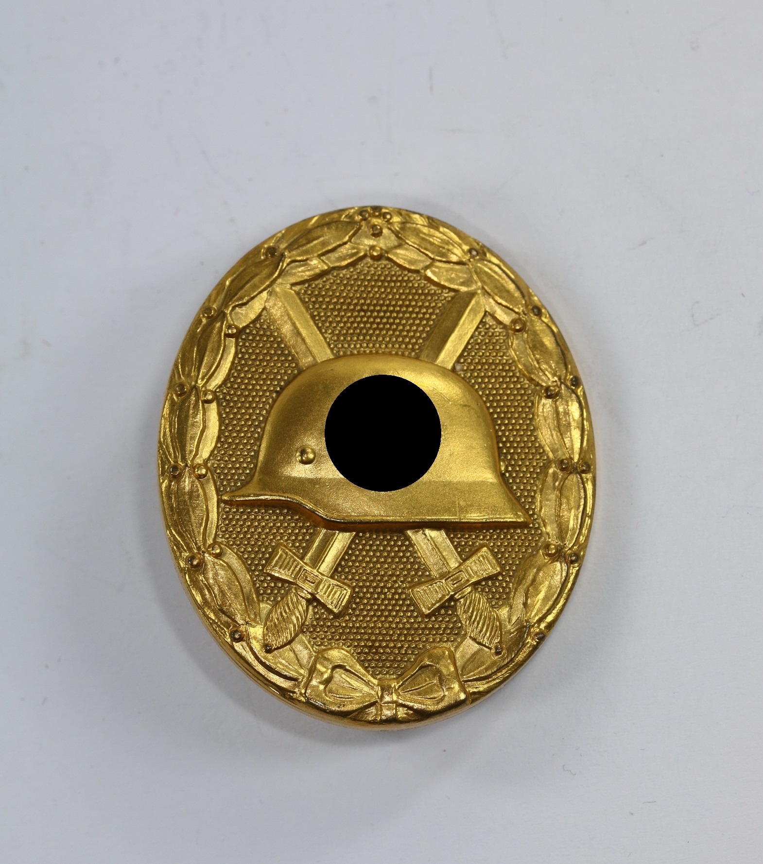 verwundetenabzeichen_in_gold_hst Verwundetenabzeichen in Gold, Hst. 30, Breite Nadel (!) – Bild 1