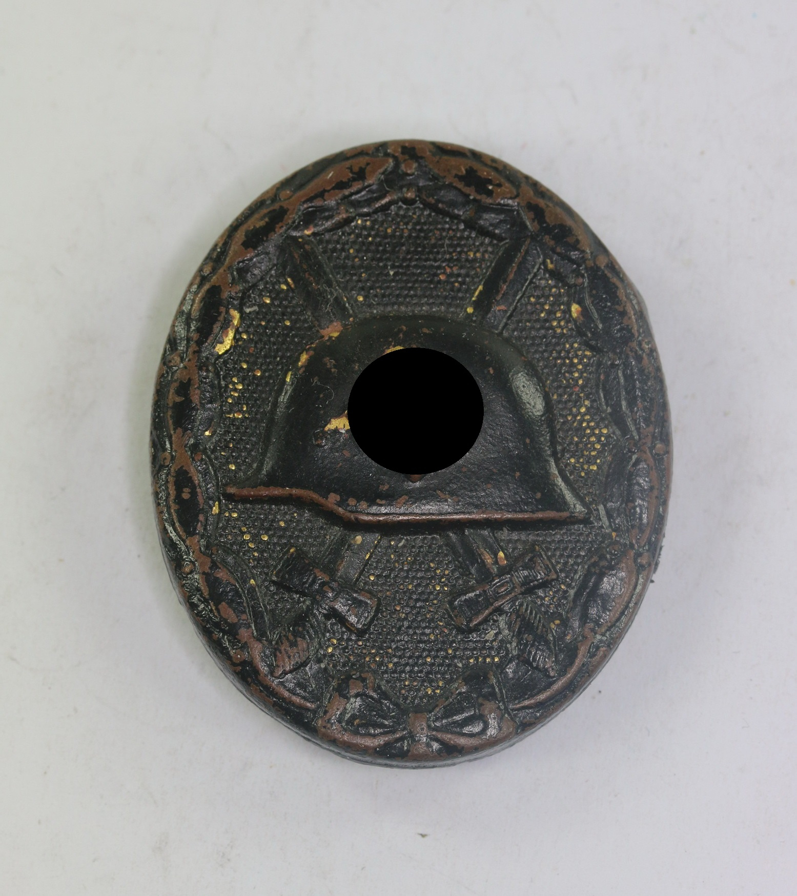 verwundetenabzeichen_in_schwarz_1939_buntmetall_ohne_hersteller_1__45 Verwundetenabzeichen in Schwarz 1939, Buntmetall, ohne Hersteller – Bild 1