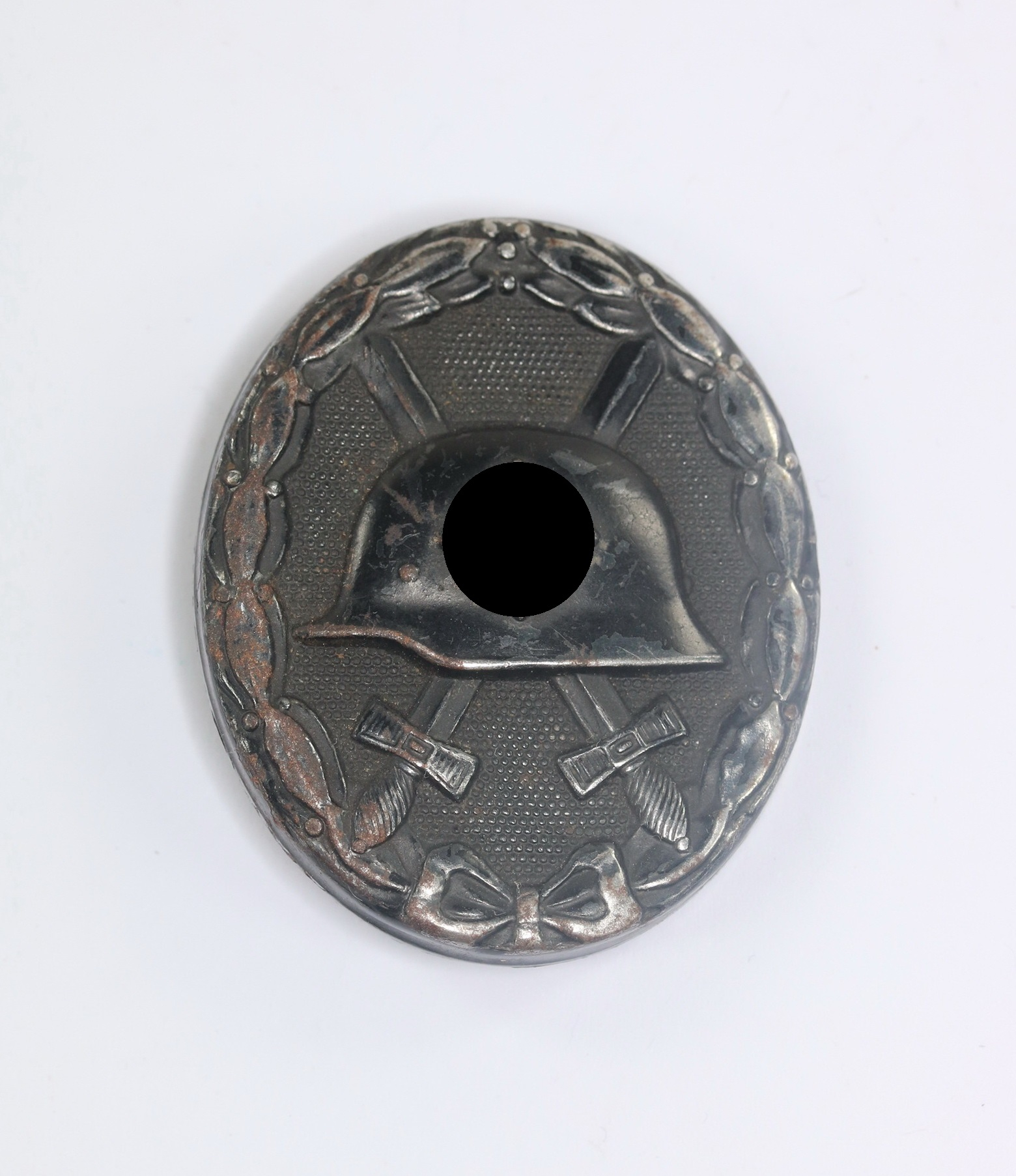 verwundetenabzeichen_in_schwarz_1939_hst Verwundetenabzeichen in Schwarz 1939, Hst. 100 (Wächtler & Lange, Mittweida) – Bild 1