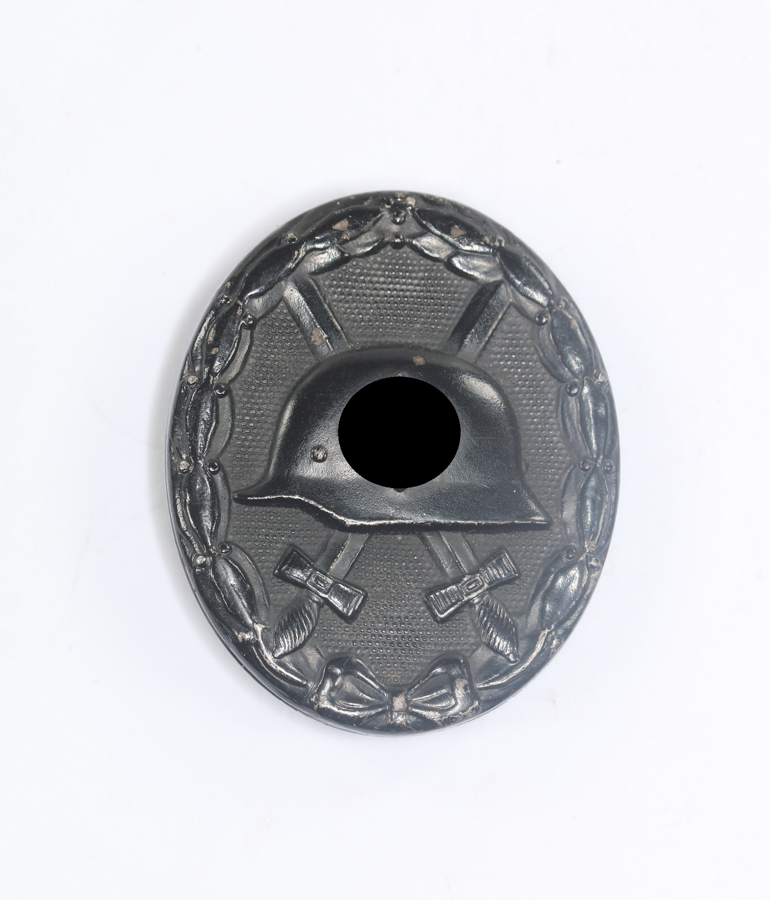 Verwundetenabzeichen in Schwarz 1939, Hst. 118 (A. Menz & Sohn, Wien) – Bild 1