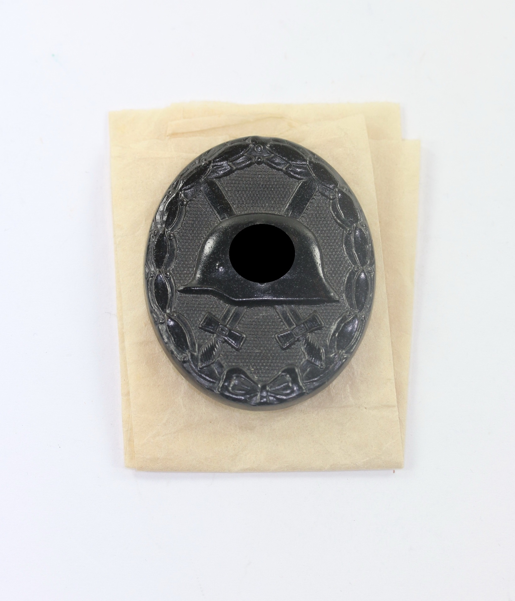 Verwundetenabzeichen in Schwarz 1939, Hst. 4 Steinhauer & Lück, Lüdenscheid – Bild 1