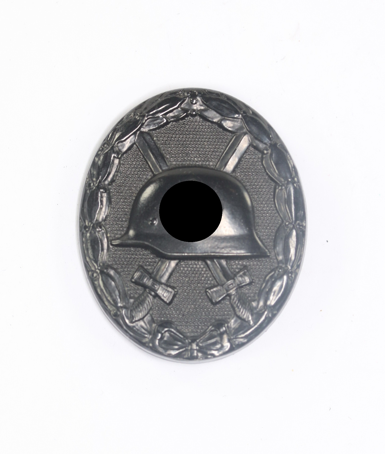 Verwundetenabzeichen in Schwarz 1939, Hst. L55 (Rudolf Wächtler & Lange, Mittweida) – Bild 1