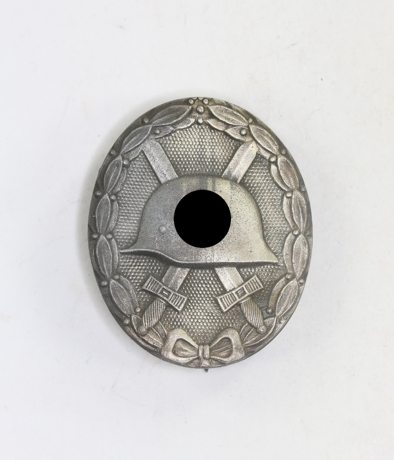 verwundetenabzeichen_in_silber_1939_hst Verwundetenabzeichen in Silber 1939, Hst. L22 (Glaser & Sohn, Dresden) – Bild 1