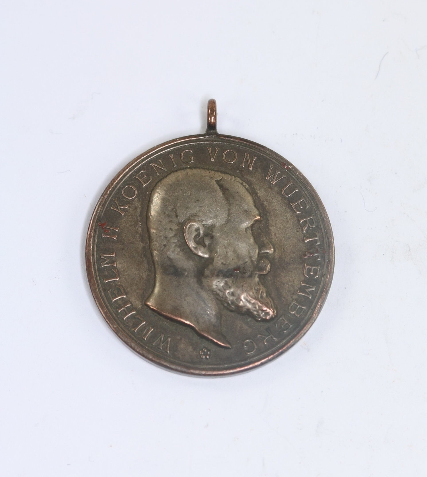 Württemberg, - Silberne Militärverdienstmedaille - Für Tapferkeit und Treue – Bild 1