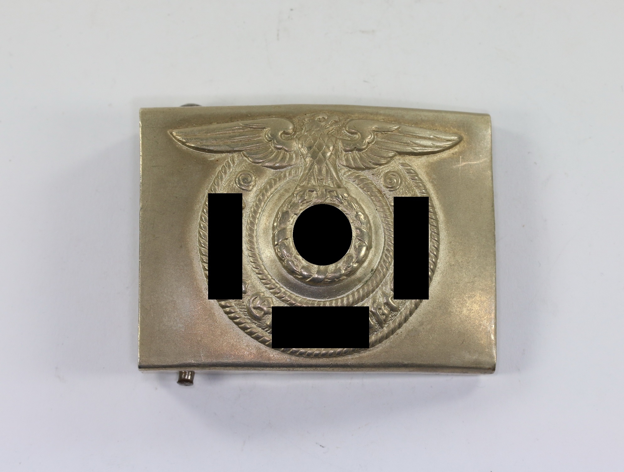 Waffen SS, Koppelschloss für Mannschaften, Hst. O&C ges. gesch. – Bild 1