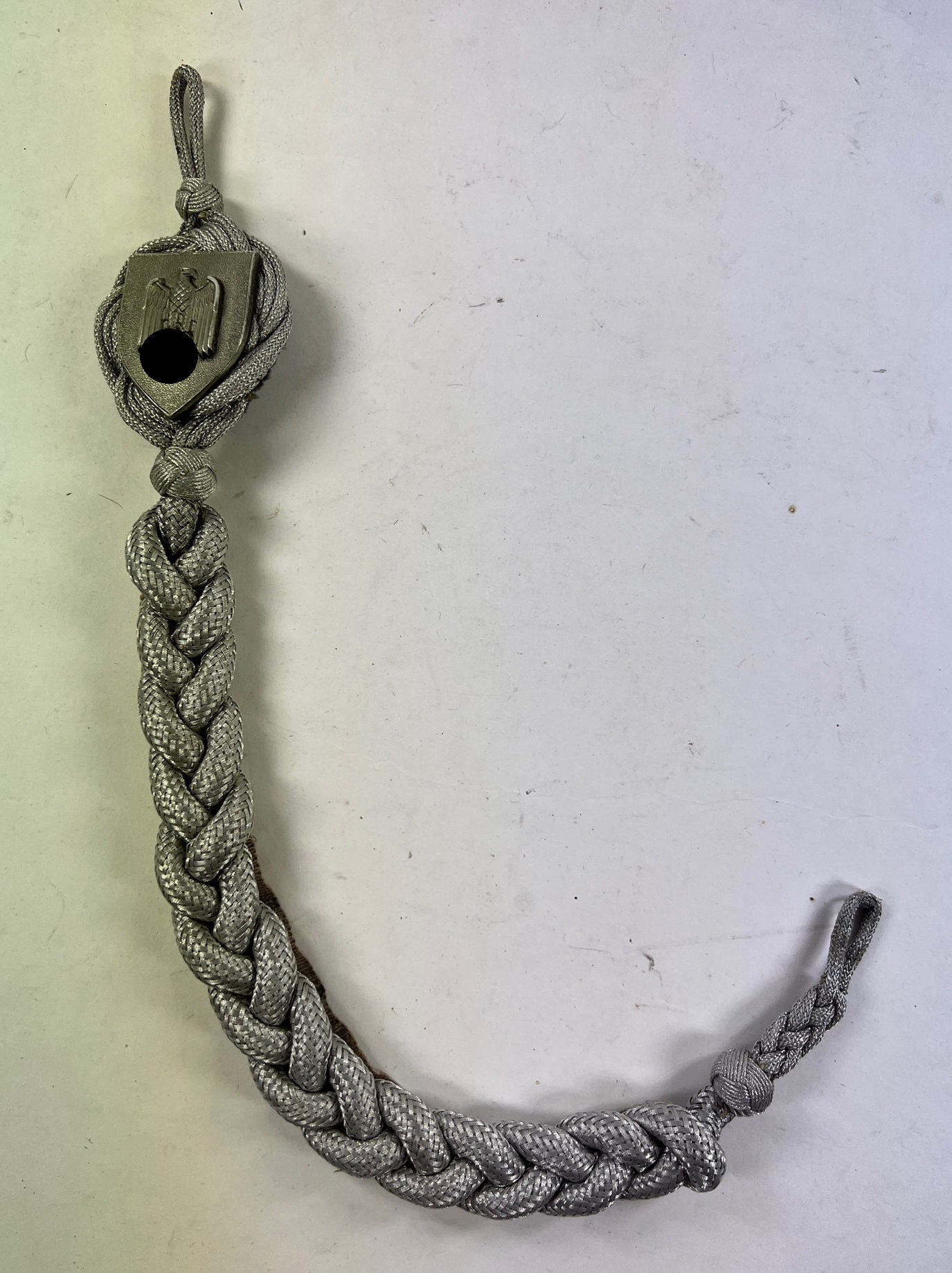  Wehrmacht Heer, Schützenschnur für Gewehrschützen 1. Stufe, alte Form – Bild 1