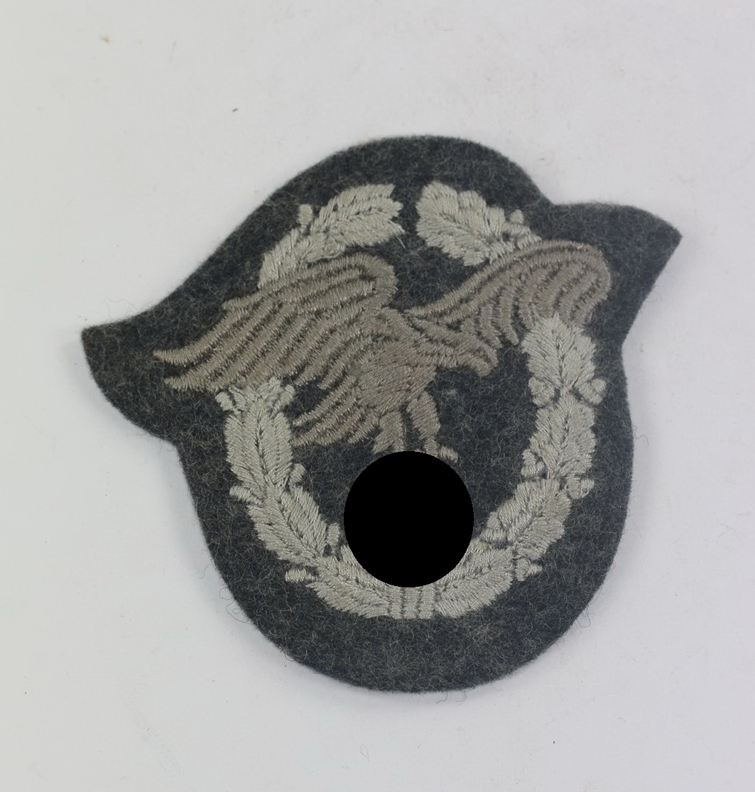 Beobachterabzeichen der Luftwaffe, Stoff (1) Beobachterabzeichen der Luftwaffe, Stoff – Bild 1