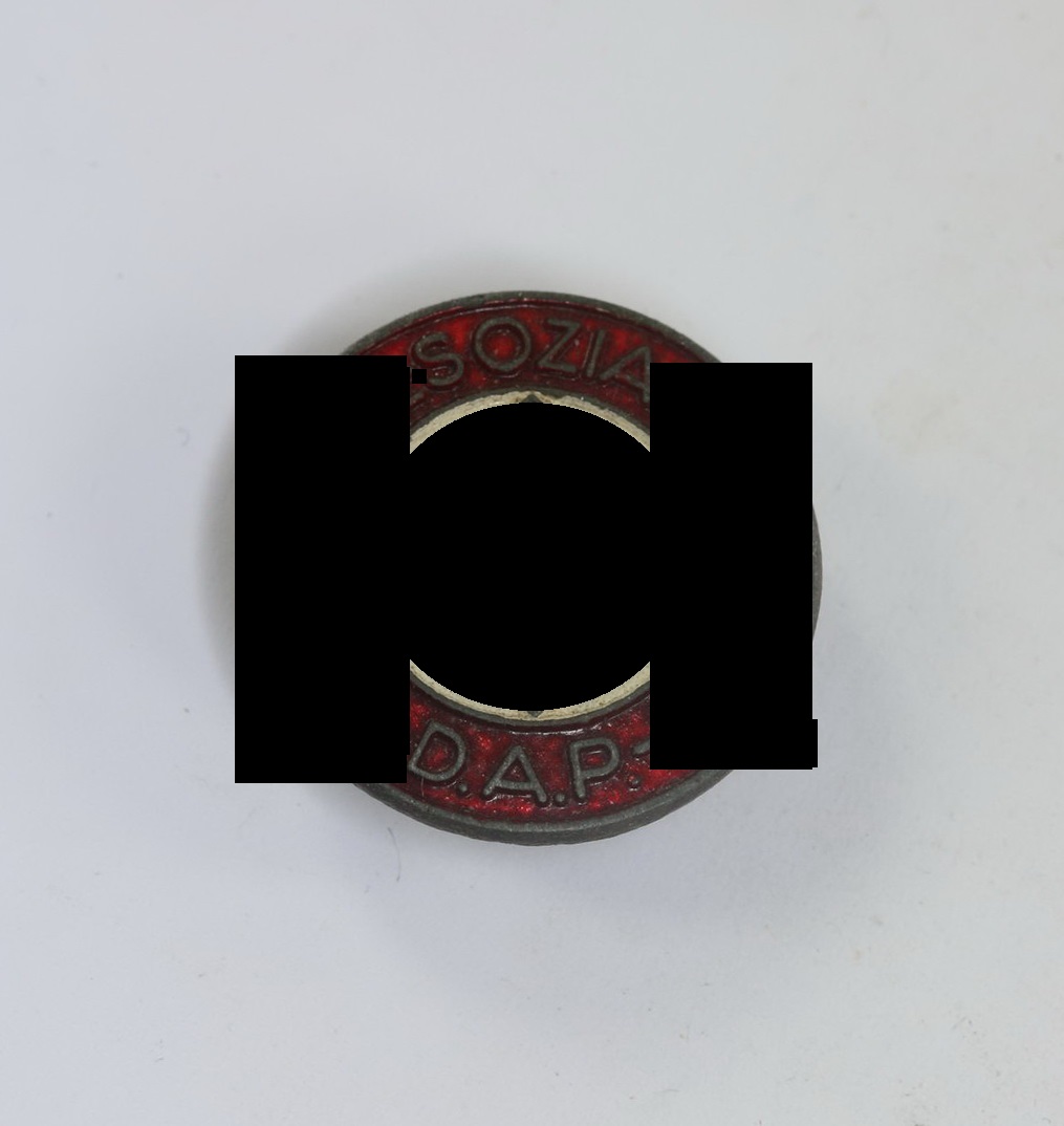 NSDAP Parteiabzeichen Knopfloch Ausführung, Hst. RZM M142 (Kerbach & Österheld, Dresden) (1) NSDAP Parteiabzeichen Knopfloch Ausführung, Hst. RZM M1/42 (Kerbach & Österheld, Dresden) – Bild 1