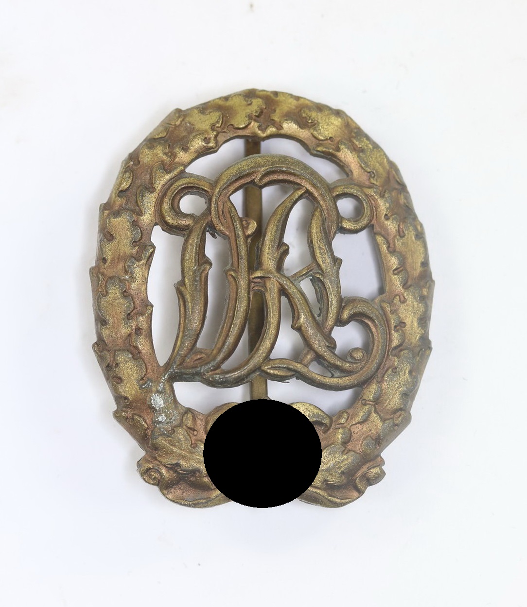 Reichssportabzeichen in Bronze, Hst. Fritz Kohm Pfotzheim (1) Reichssportabzeichen in Bronze, Hst. Fritz Kohm Pfotzheim – Bild 1