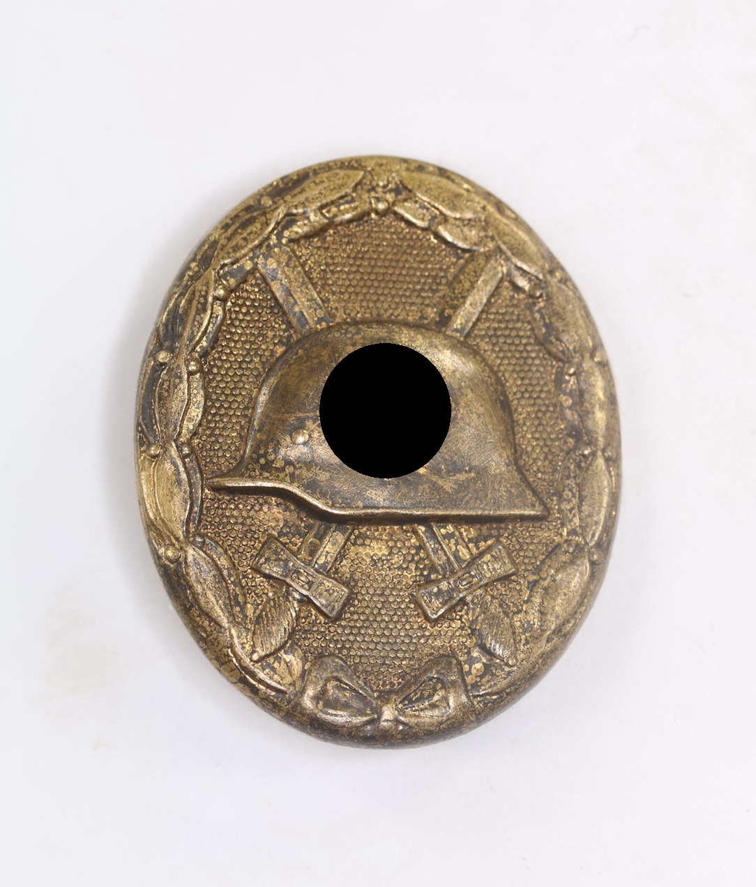 Verwundetenabzeichen in Schwarz 1939 (Buntmetall) (1) Verwundetenabzeichen in Schwarz 1939 (Buntmetall) – Bild 1