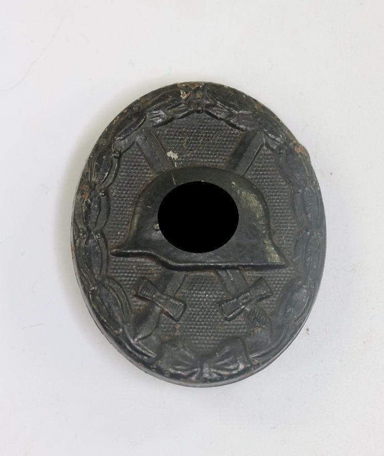 Verwundetenabzeichen in Schwarz 1939, Hst. L13 (Paul Meybauer, Berlin) (1) Verwundetenabzeichen in Schwarz 1939, Hst. L/13 (Paul Meybauer, Berlin) – Bild 1