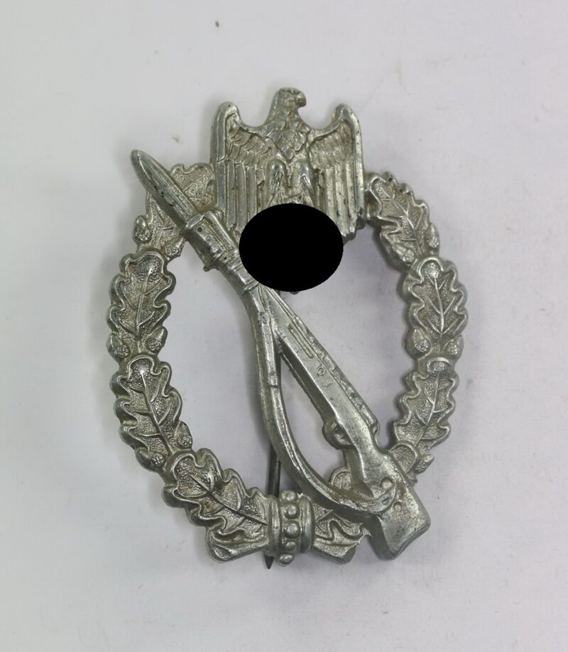 Infanterie Sturmabzeichen in Silber, Hst. Ernst L. Müller Pforzheim