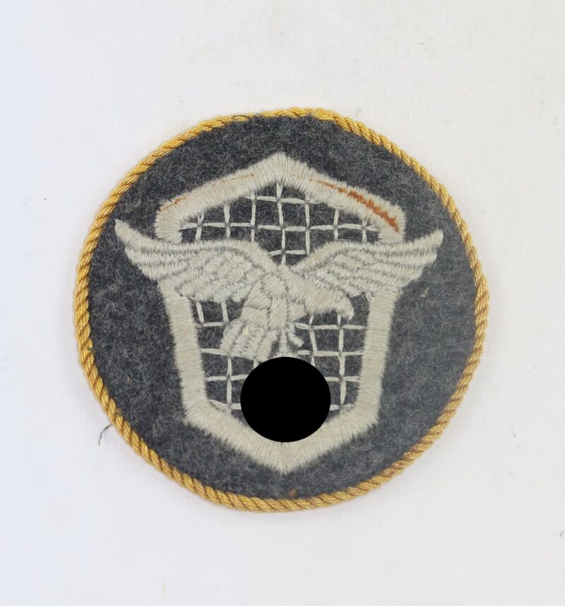 Luftwaffe, Ärmelabzeichen für Kraftfahrpersonal mit goldener Auszeichnungskordel