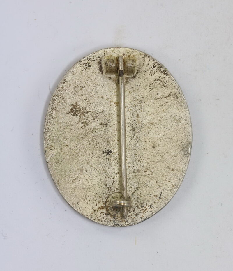 Verwundetenabzeichen in Silber 1939, Hst. 100 (Wächtler & Lange, Mittweida) – Bild 2