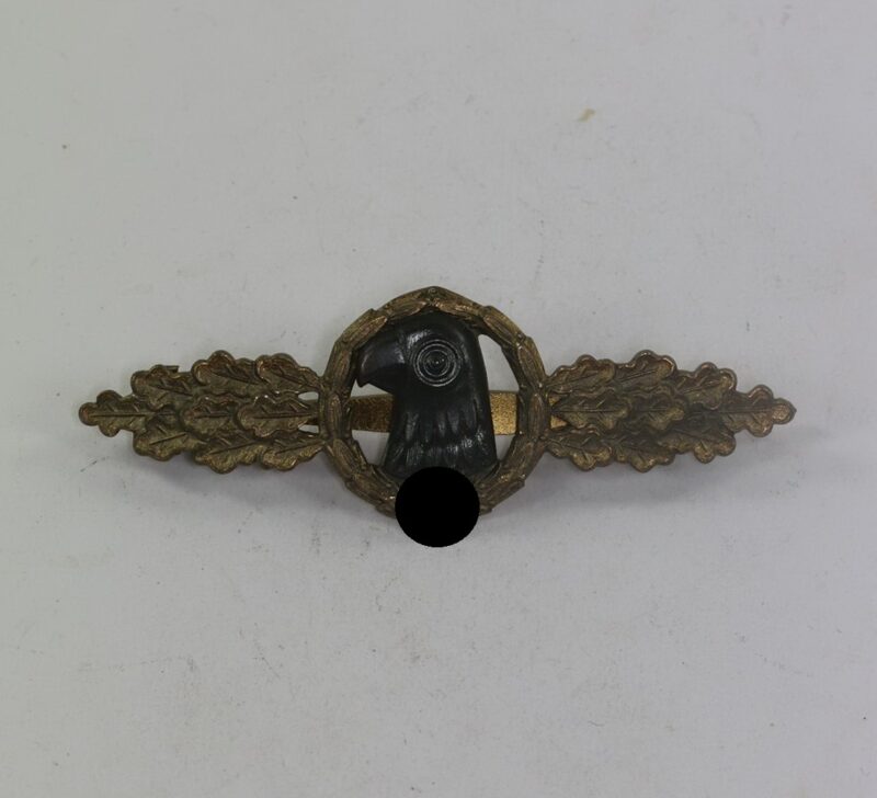 Frontflugspange für Aufklärer in bronze, Hst. BSW im Kleeblatt (Brüder Schneider, Wien)