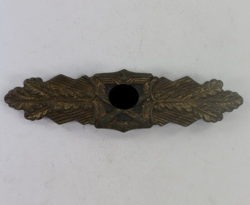 Nahkampfspange in Bronze, Hst. Ausf. C.F. Juncker Berlin