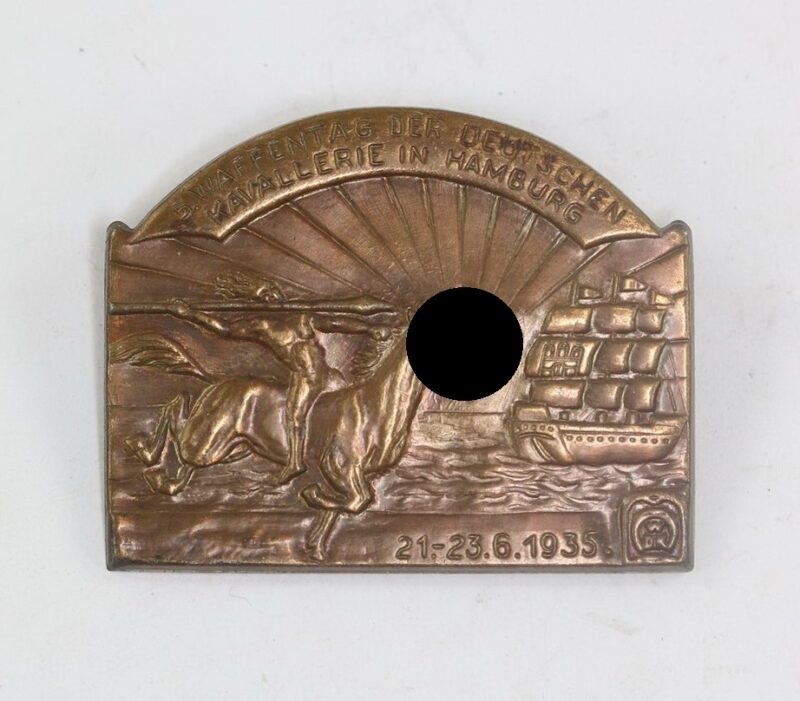 Abzeichen, 5. Waffentag der Deutschen Kavallerie in Hamburg 21.-23.6.1935 – Bild 2