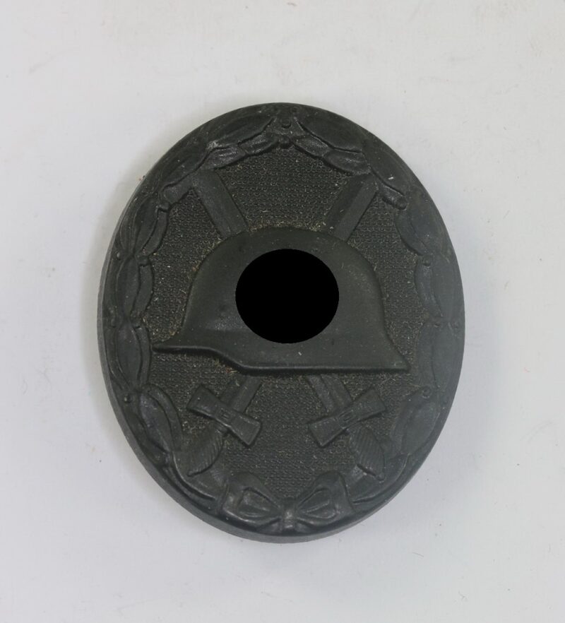 Verwundetenabzeichen in Schwarz 1939, ohne Hersteller Markierung (Eisen)