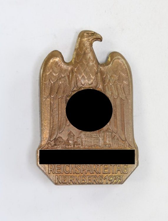Abzeichen, NSDAP Reichsparteitag Nürnberg 1933 (1)