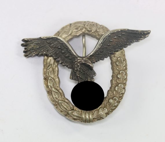 Flugzeugführerabzeichen der Luftwaffe, Hst. C.E. Juncker BerlinSW, 3. Modell (J (1)