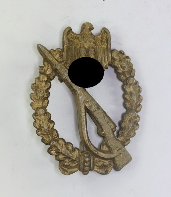 Infanterie Sturmabzeichen in Bronze, Hst. FLL (Friedrich Linden, Lüdenscheid) (1)