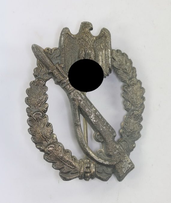 Infanterie Sturmabzeichen in Silber, Hst. S..H.u.Co. 41 1941(Sohni, Heubach & Co., Oberstein) (1)