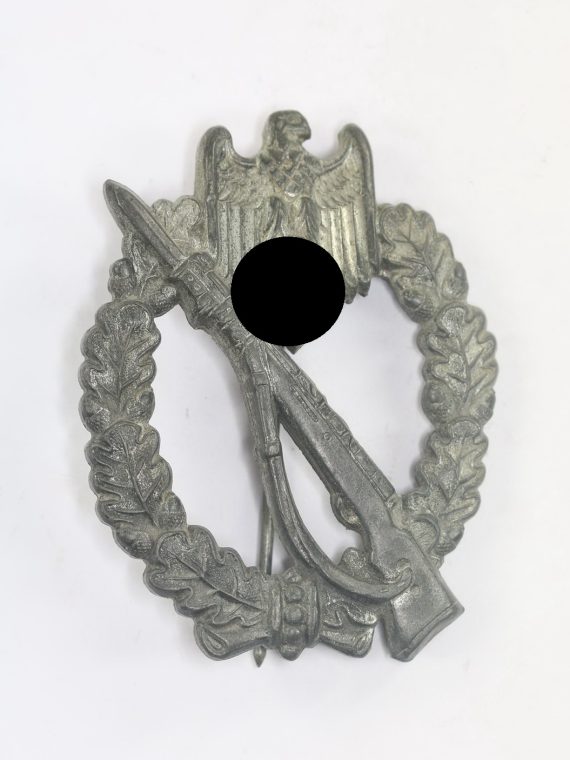 Infanterie-Sturmabzeichen in Silber, Hst. f.o. (Friedrich Orth, Wien) (1)