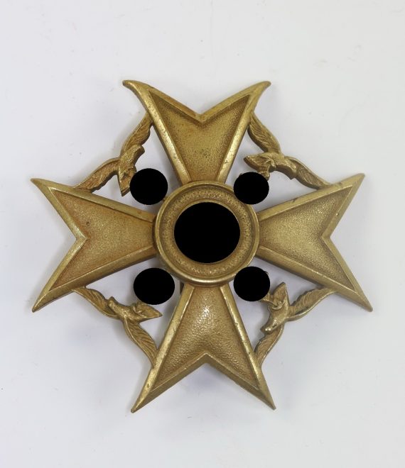 Legion Condor, Spanienkreuz in Bronze (ohne Schwerter), Godet & Co., Berlin, einteilig (1)