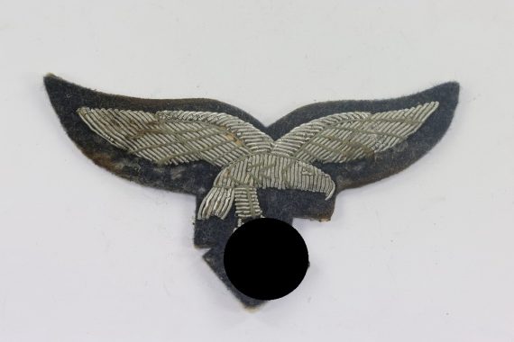 Luftwaffe, Brustadler für Offiziere 1. Form (handgestickt) (1)