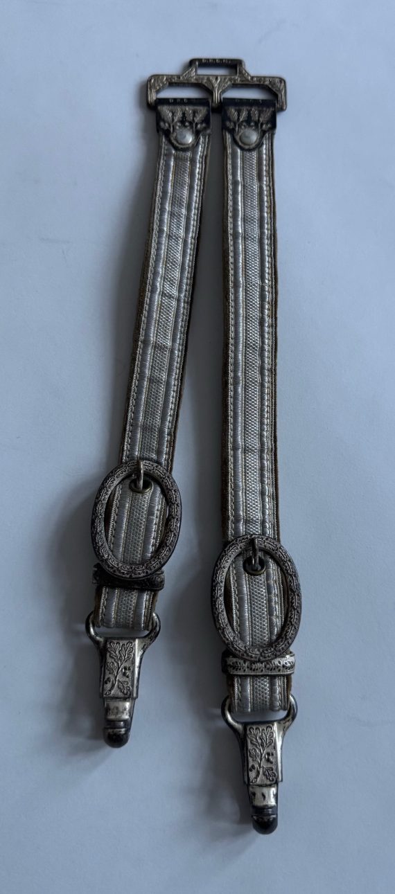 Luxus Gehänge für einen Heeres Offiziersdolch D.R.G.M (1)