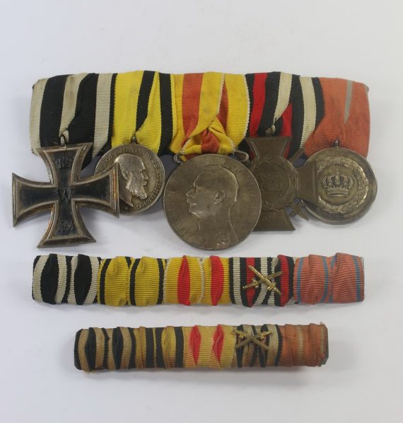 Ordenschnalle 5X + 2 Feldspangen (1)