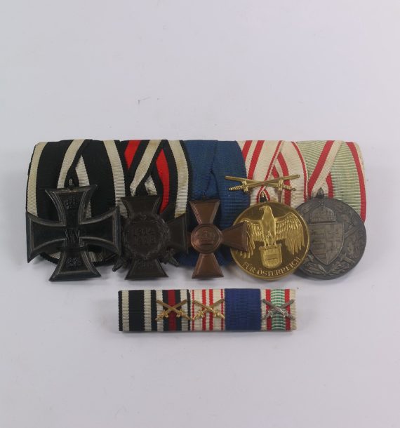 Ordenschnalle 5X + Feldspange (1)