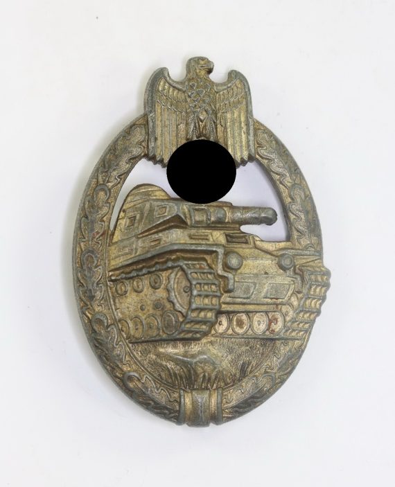Panzerkampfabzeichen in Bronze, Steinhauer & Lück, Lüdenscheid (1)