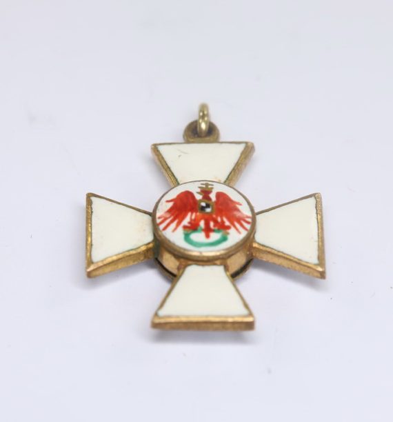 Preußen, 16 MM Miniatur Roter Adler Orden 3. Klasse, für die Frackkette (1)