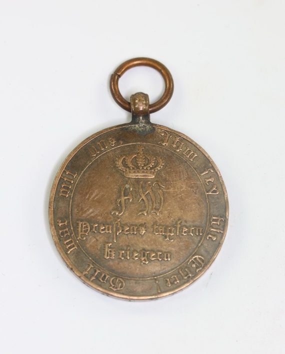 Preußen, Kriegsdenkmünze für Kämpfer 1813 (kantige Kreuzarme) (1)