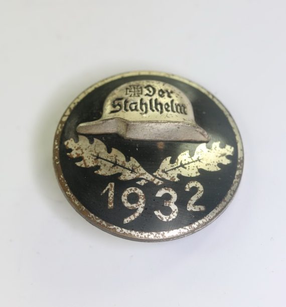 Stahlhelmbund, Eintrittsabzeichen 1932, Hst. STH, A (Alpaka) (1)