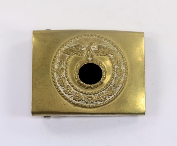 Sturmabteilung (SA), Koppelschloss, mit auf der Spitze stehende Hakenkreuz (1)