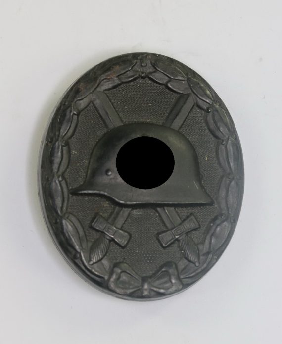 Verwundetenabzeichen in Schwarz 1939, Hst. 100 (Wächtler & Lange, Mittweida) (1)