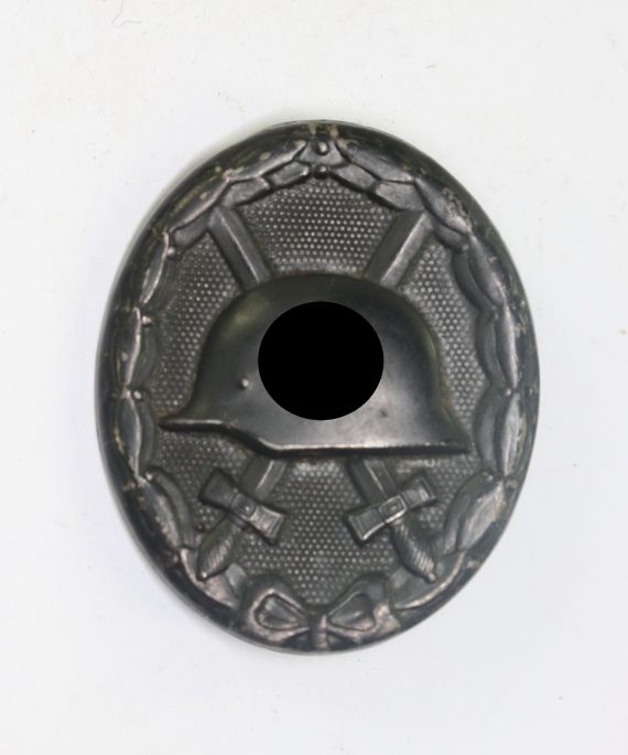 Verwundetenabzeichen in Schwarz 1939, ohne Hersteller (Eisen) (1)