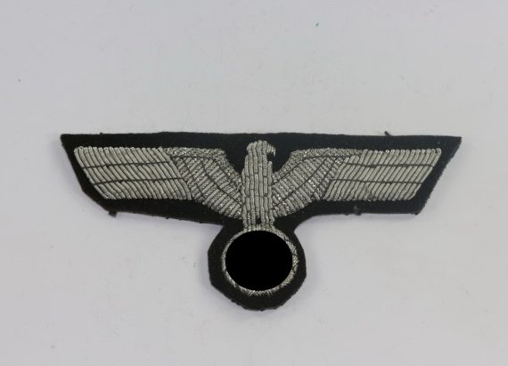 Wehmacht Heer, Brustadler für Offiziere auf Panzerstoff (1)