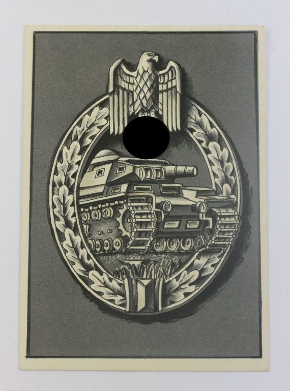 postkarte_panzerkampfwagenabzeichen_symbole_der_ehre_1__1