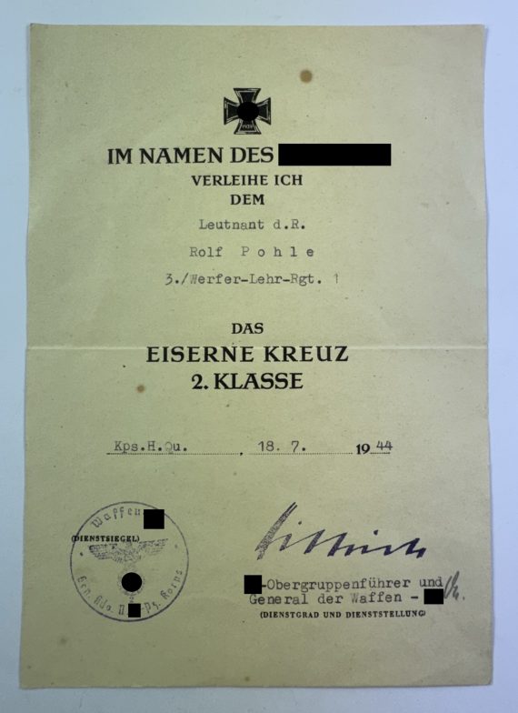 urkunde_eisernes_kreuz_2